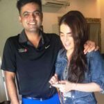 Radhika Madan with her brother Arjun Madan