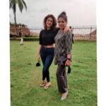 Shraddha Das With Her Mother Sapna Das