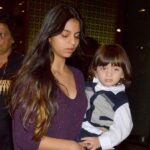 Suhana Khan with her younger brother Abram Khan