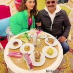 Urvashi-Rautela-with-her-father-Manvar-Singh