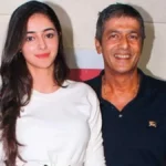 Ananya Panday with her father chunky pandey